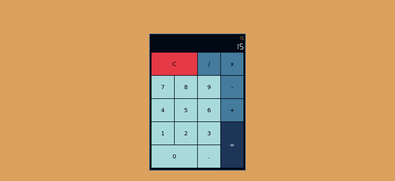 JavaScript Calculator preview